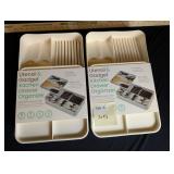 Utensil & Gadget Kitchen Drawer Organizer x 2