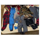 Boys 6-12 mos Cozy/Fleecey Jackets/Onsies Etc