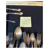 Misc Lot Silverplate Silverware