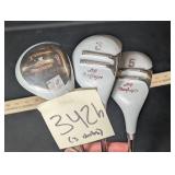 Lady McGregor golf clubs, 1, 3, 5