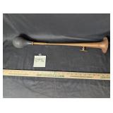 Antique brass bulb taxi horn