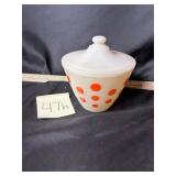 VTG fire King ovenware milk glass mixing bowl