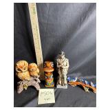 Vintage mixed porcelain/ ceramic figurines