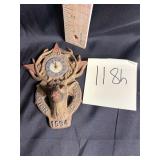Vintage bronze elks Lodge BPOE Union City emblem