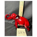 Vintage Royal Doulton Flambï¿½ elephant figurine