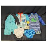 Baby Swim Onesies, Swimsuits, UPF 3-9m