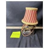 Vintage Japanese chinoiserie elephant table lamp