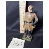 ATQ cast iron civil war general doorstop/bookend