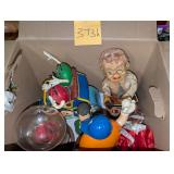 Vintage mixed figurine/dolls