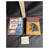 VTG children's book, Black beauty & sesame Street