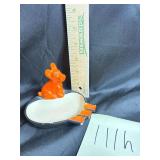 VTG mid-century Scotty dog Jpn ceramic ashtray