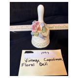 VTG Capodimonte Floral Bell