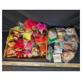 Lot of VTG troll dolls & Happy meal toys
