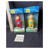 Vintage Playskool Teletubbies, Po & Laa-Laa