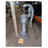 Vintage cast iron hand water pump