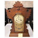 VTG Gingerbread Mantle Clock