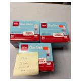 3 New Packs of Glue Sticks