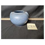 VTG Brush McCoy blue vellum vase