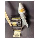 Vintage banks, Uncle Sam's Register, Astro Missile