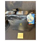 New Vegan Leather Insulated Tote