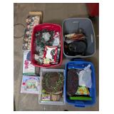 Huge lot of Halloween/Christmas/spring decorations