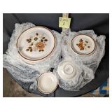 Vintage woodhaven pleasant Grove stoneware dishes