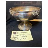VTG Silverplate Bowl, Poole Silver Co