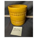 VTG Hager canister vase, double Greek key