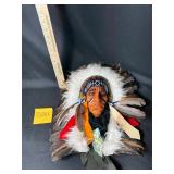 Native American spirit wall hanging mask