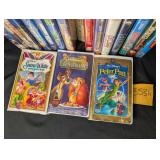 VTG Disney VHS Tapes