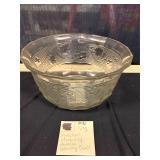 Vtg Anchor Hocking Avalon Serving Bowl