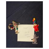 Lot of Clown Pins