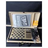 Vintage voice chess Challenger with case