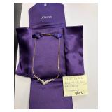 14kt Gold & Diamond Bib Necklace (JC Penney)