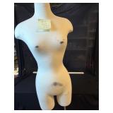 Female Manequin w/ Stainless Steek Base