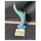 VTG Van Briggle bird of paradise vase