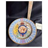 VTG  spode Copeland coronation commemoration plate