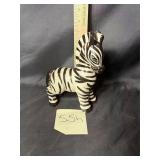 Vintage Lefton ceramic zebra figurine
