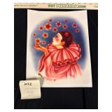 Vintage Mira Fujita Style Transfer Art