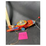 Vintage Fisher-Price Space Blazer pull toy