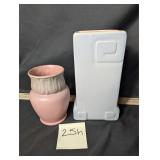 VTG Red Wing & Rum Rill pottery Pink/ purple vases