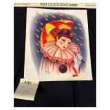 Vintage Mira Fujita Style Transfer Art
