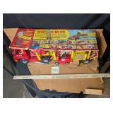 VTG 1965 Topper Toys toy tractor trailer truck set