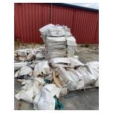 Pallet of new gutter pieces