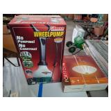 Flush mount ceiling light & wheel pump