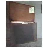 2 antique scrapbooks.
