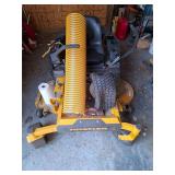Commercial zero-turn riding lawn mower