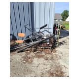 Ladders and scrap metal