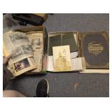 Antique Hamilton county history, vintage newspaper