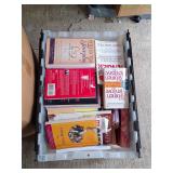 Container of books